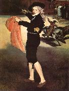 Edouard Manet Mlle Victorine in the Costume of an Espada china oil painting reproduction